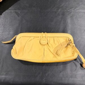 Leather Fossil Clutch Purse